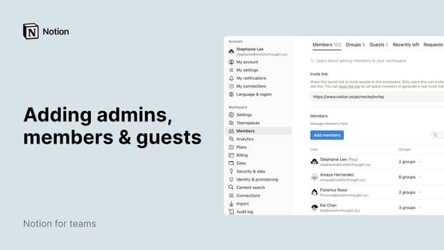 Sharing & permissions – Notion Help Center