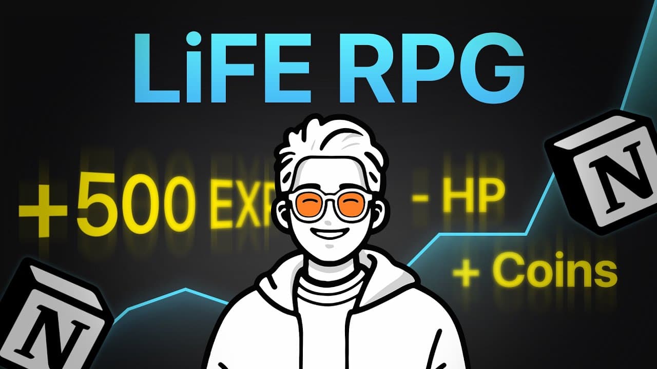 LiFE RPG - A Notion Template for Gamified Life, is a groundbreaking game that reimagines life’s journey as an immersive role-playing game (RPG). Focusing on leveraging gamification to making self-improvement and the achievement of life goals not just achievable but fun.