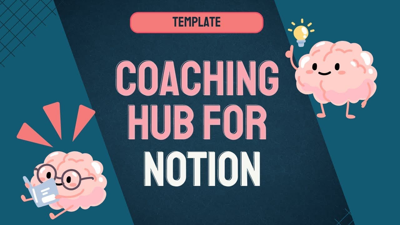 This Notion Template provides a crucial toolbox for coaches who offer executive, ADHD or life coaching!
✨ Save subscription fees on coaching platforms
✨ Track your clients & sessions
✨ Centralise & share client notes, goals, exercises
✨ Make it your own - it's fully customisable