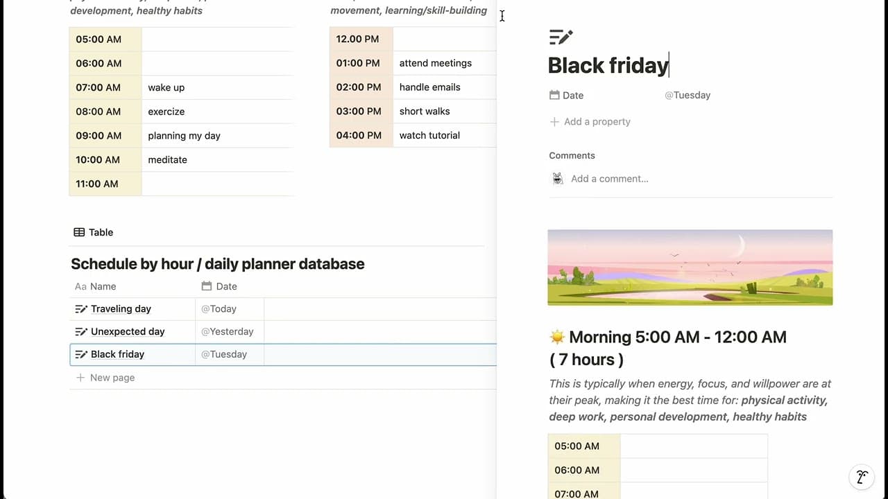 📅 Stay organized and maximize your productivity with this Hourly Schedule | Daily Planner. Ideal for students, professionals, and anyone who wants to manage their time effectively. Simple, customizable, and easy to use!