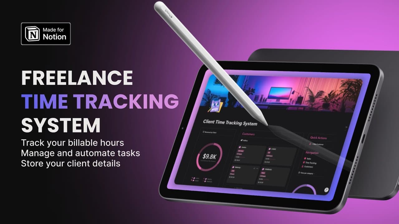 Track billable hours, manage tasks, and organize client information, all in one place! Automate your task generation and track your progress.