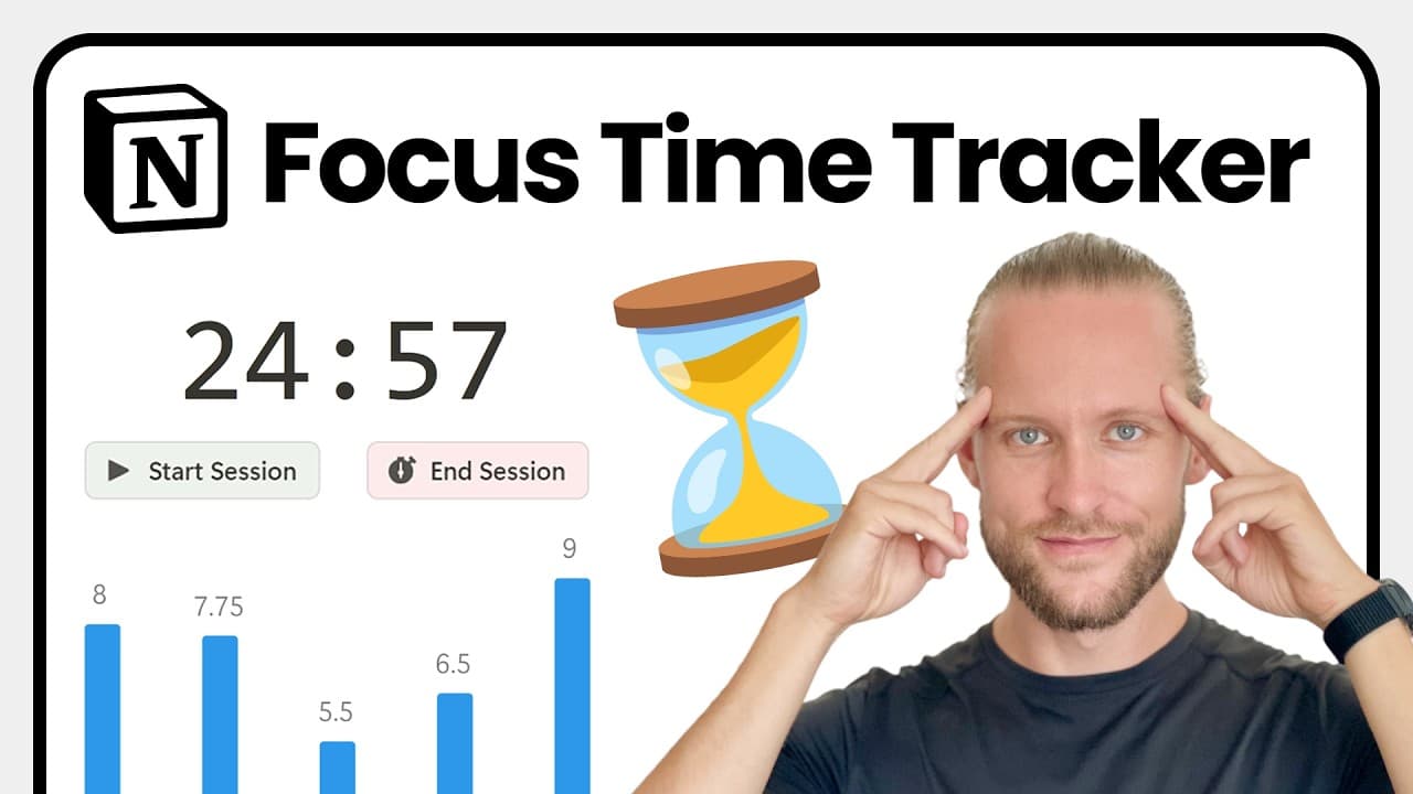 This focus timer template for Notion is the perfect work and productivity companion to get things done with commitment and intention.

Keep track of your focus sessions, make sure to take sufficient breaks to recover, and train your focus and attention span.