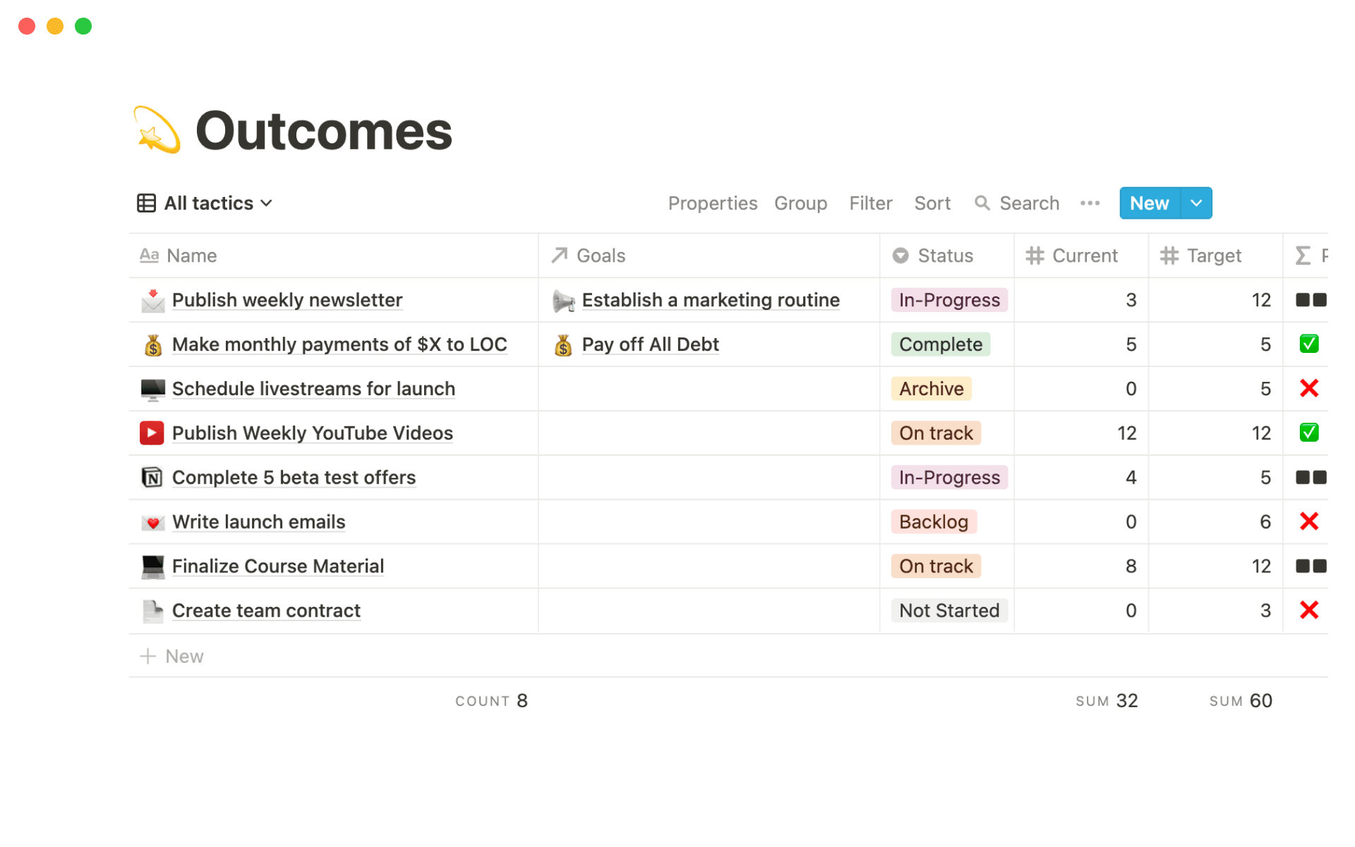 Do team planning in Notion to achieve your goals with ease
