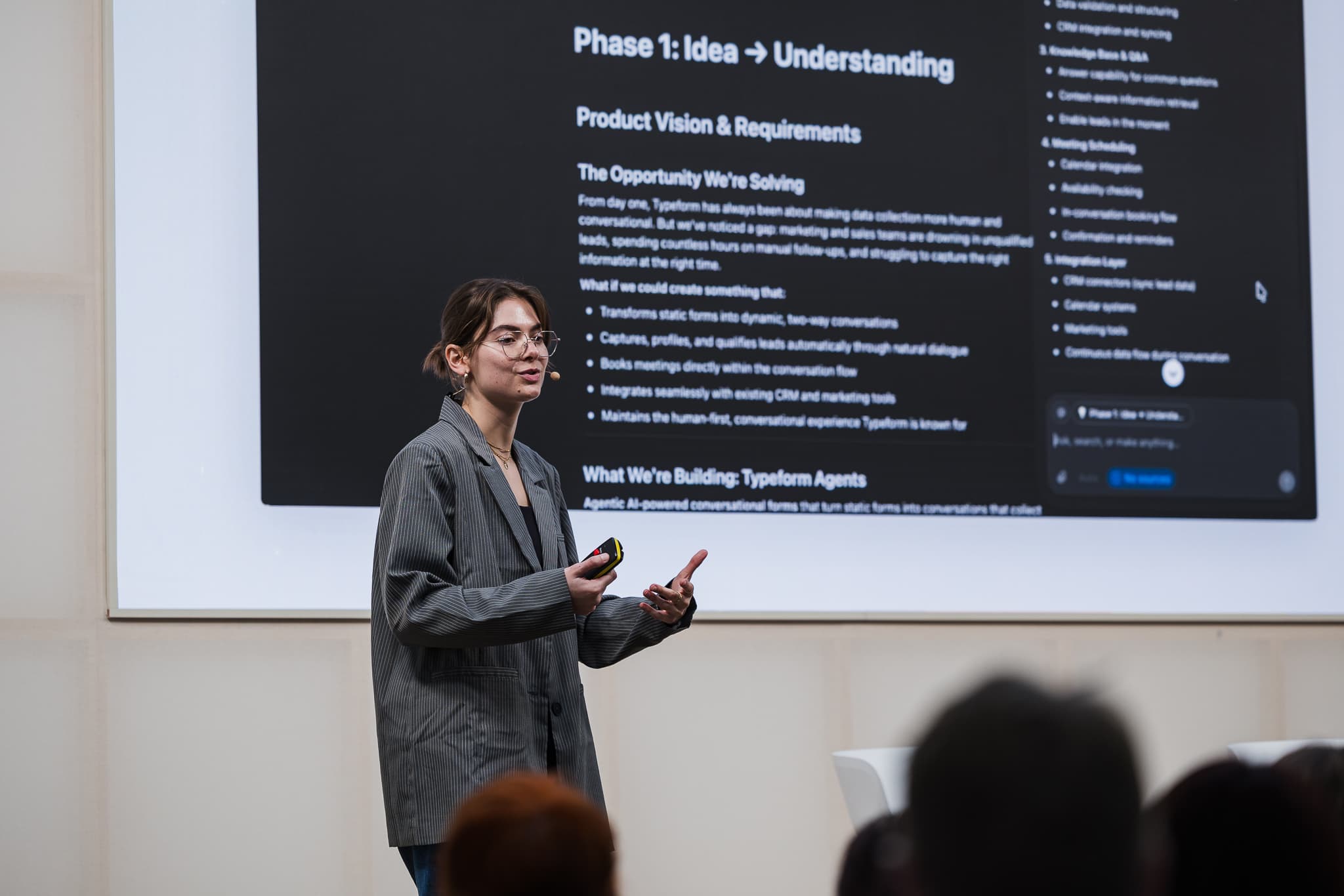 Ines Ruiz, senior data scientist at Typeform, demonstrates how they used Notion as their central knowledge hub throughout the entire product development lifecycle.