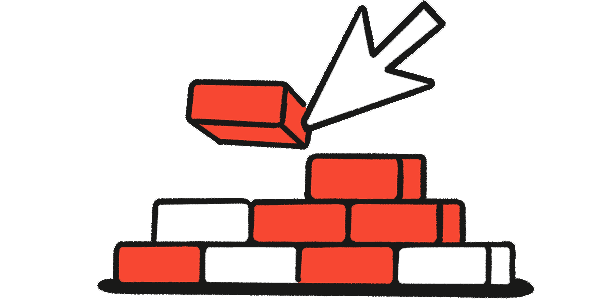 Brick wall cursor