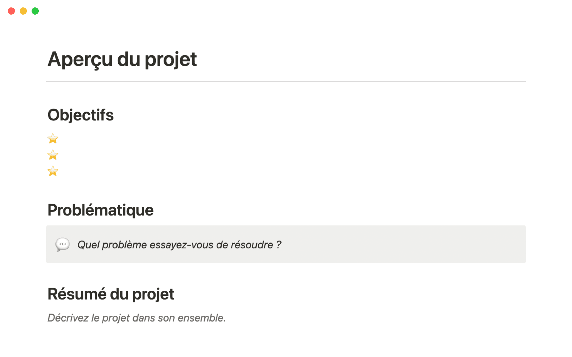 Create organized pages with custom properties.