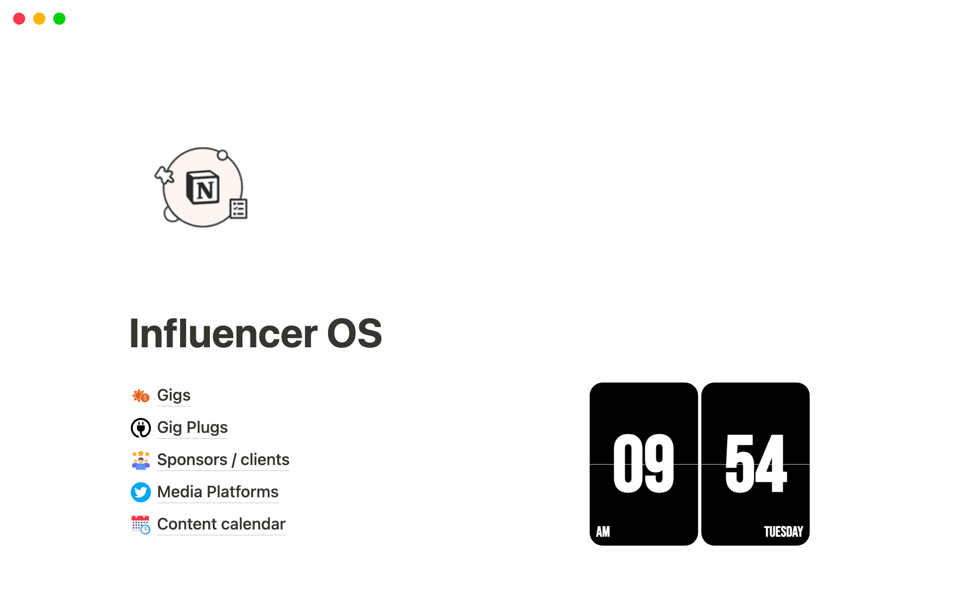 One central place to manage your gigs, gig plugs, earnings, and calendars