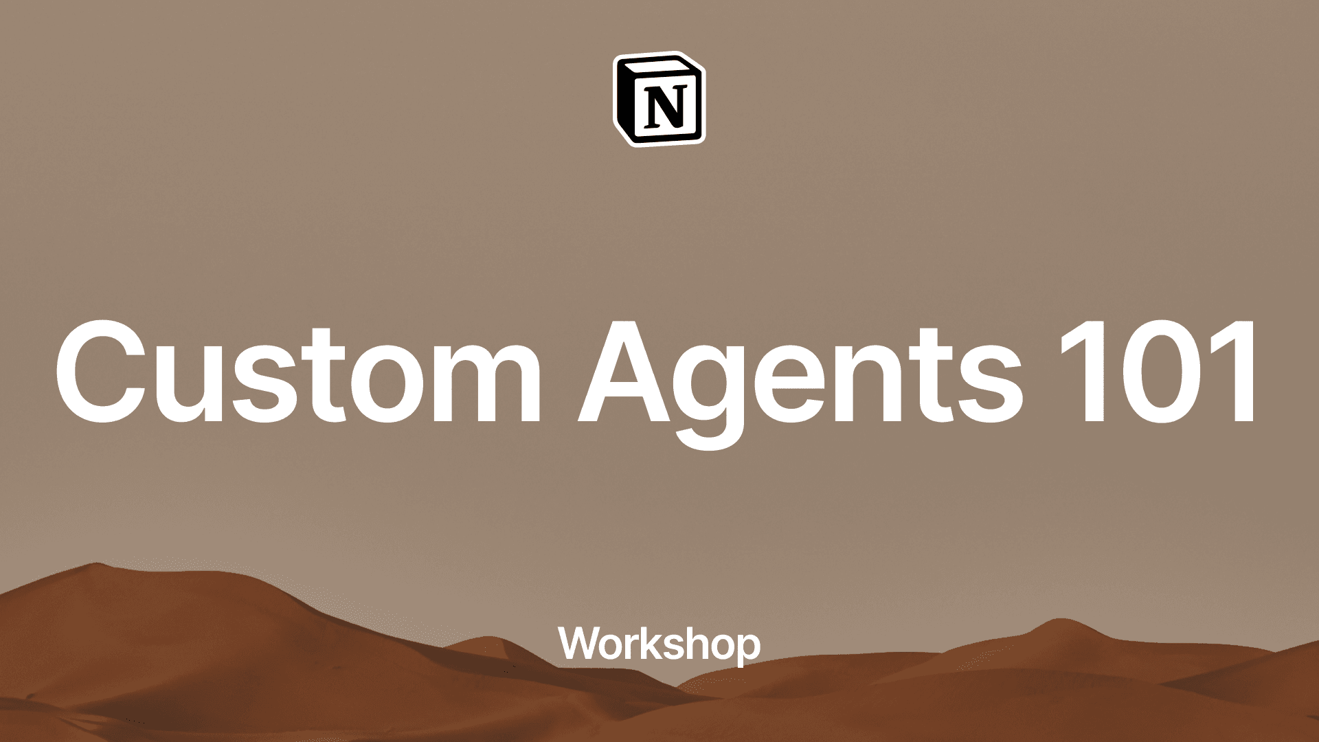 Custom Agents 101