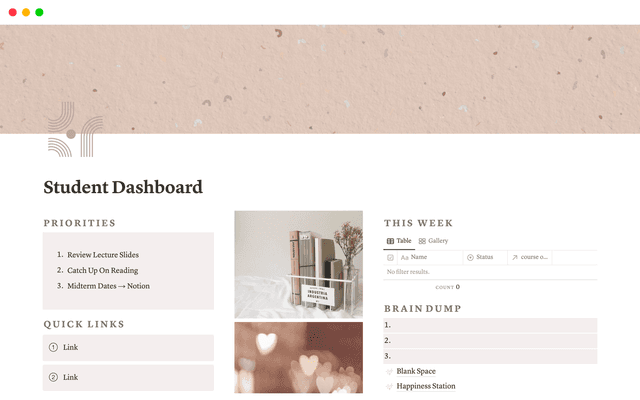 Student Dashboard
