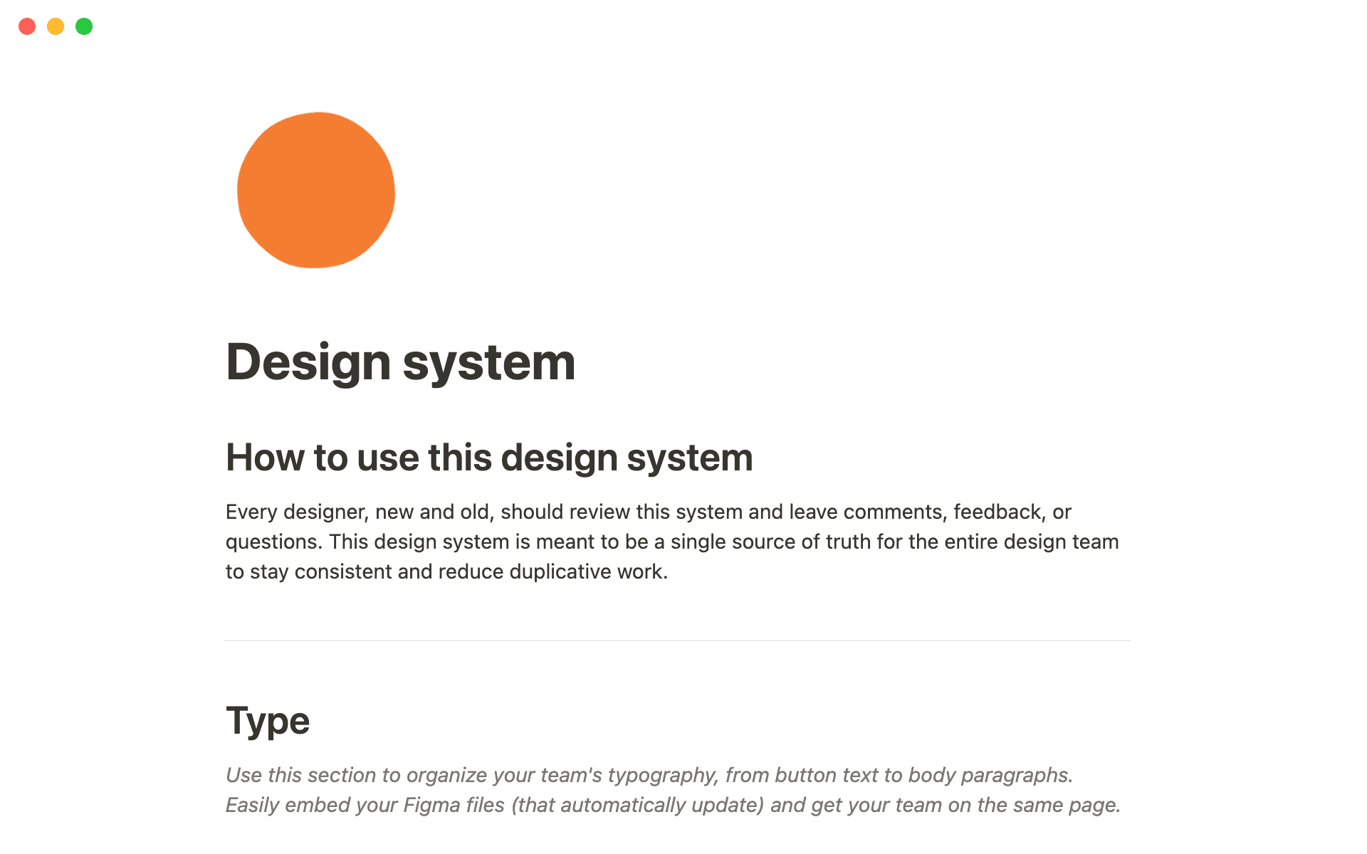 A design system is a hub for style guides and reusable elements which teams can reference throughout the design process.