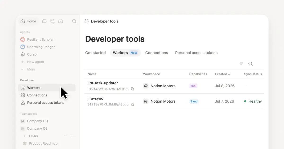 Your Developer Portal, now in the sidebar