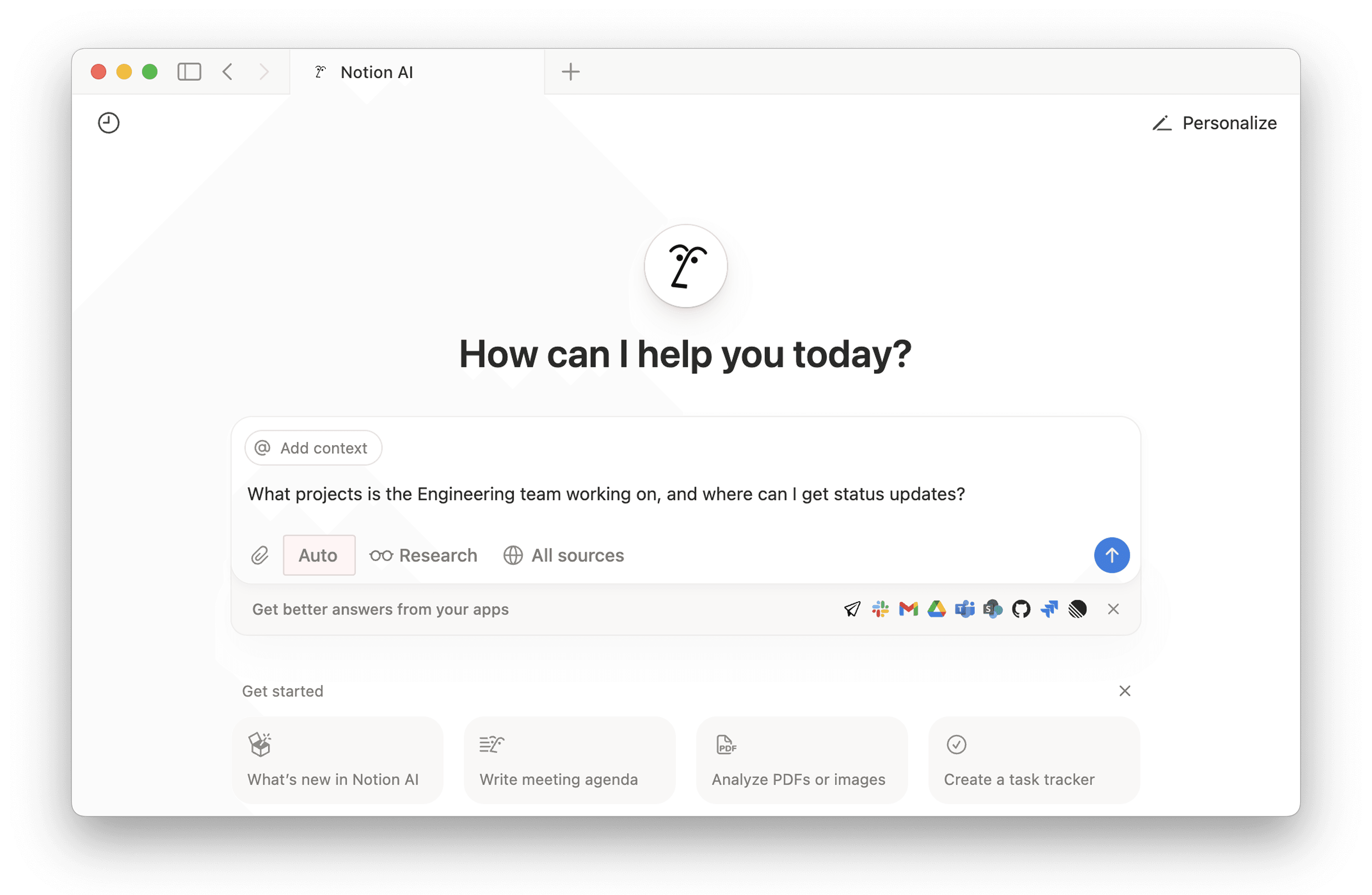 hc: enterprise search model picker