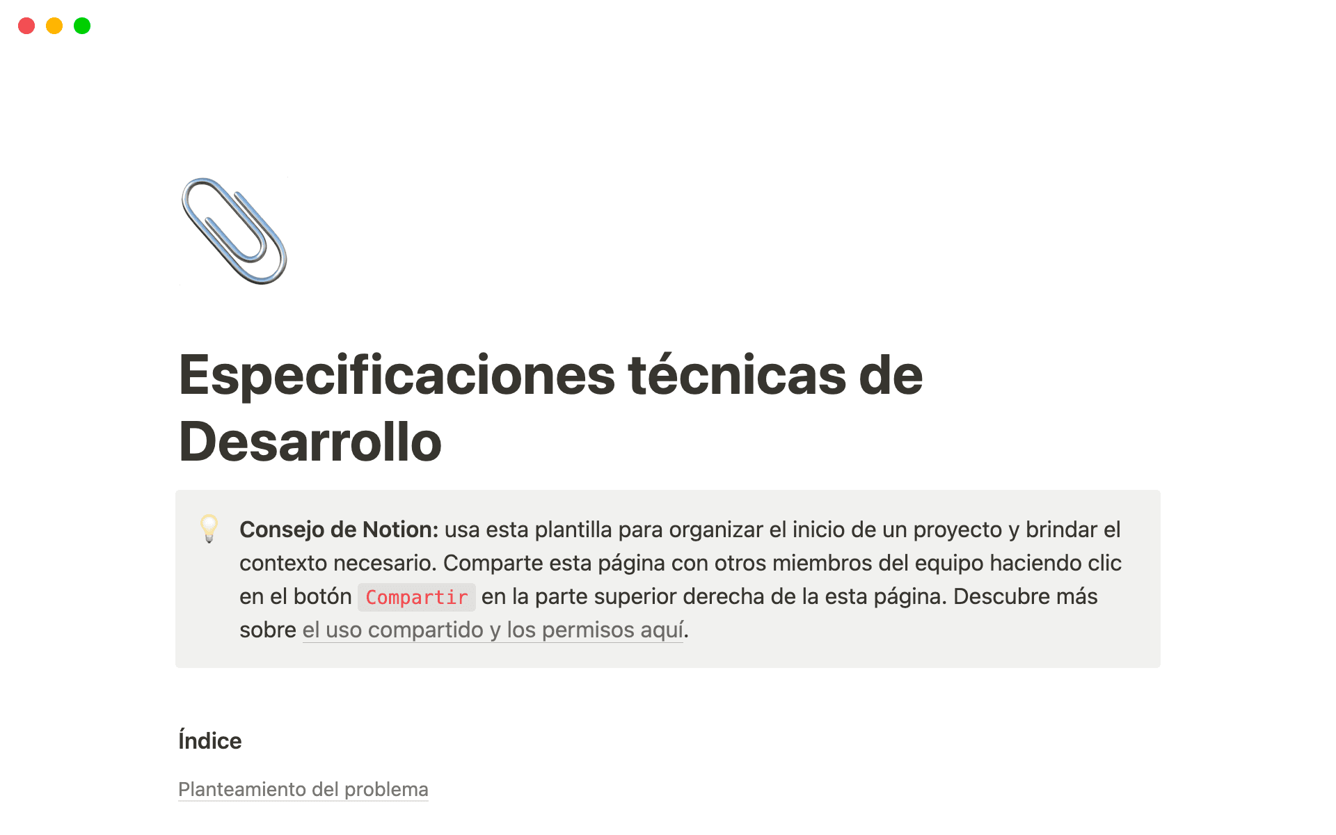 Engineering Tech Spec