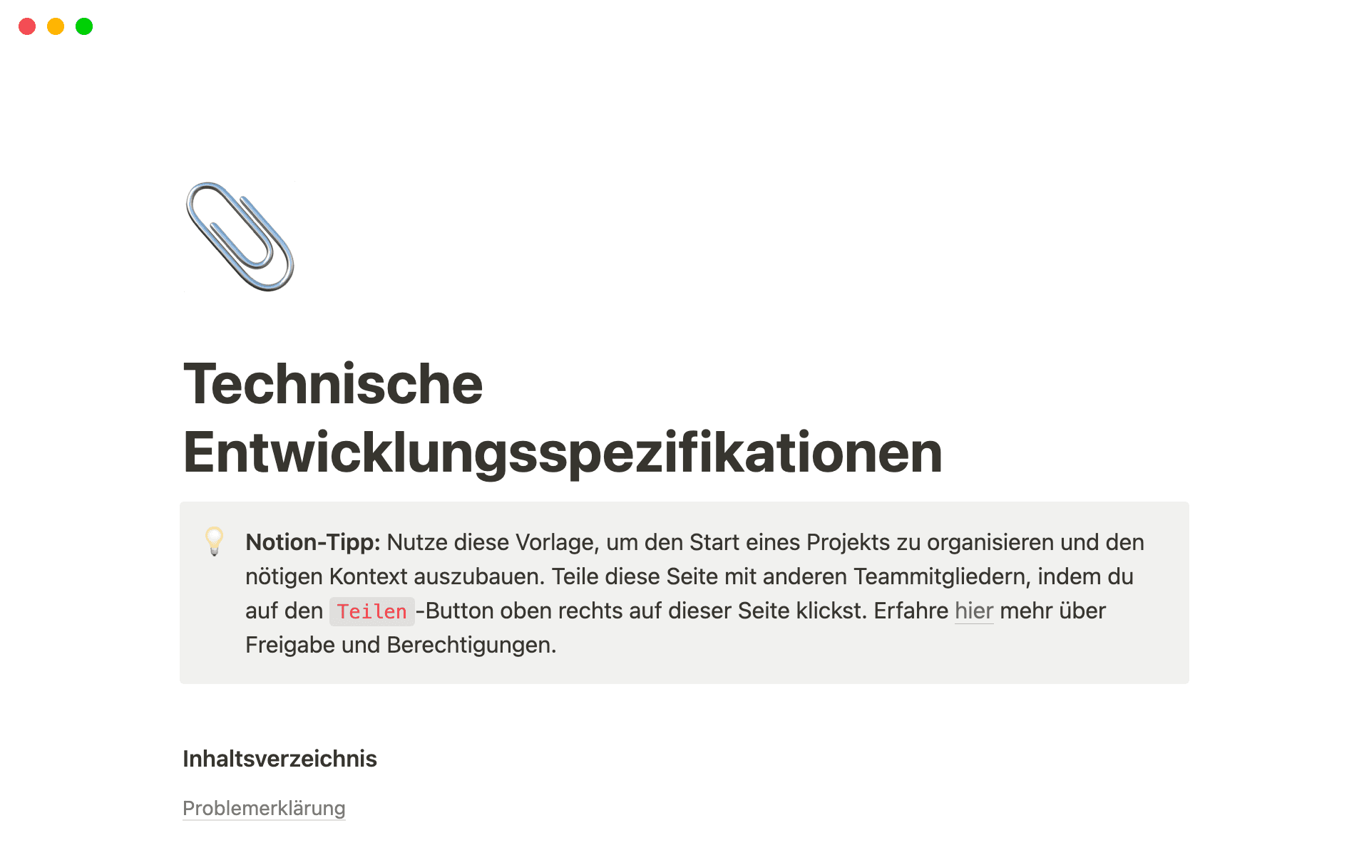 Engineering Tech Spec