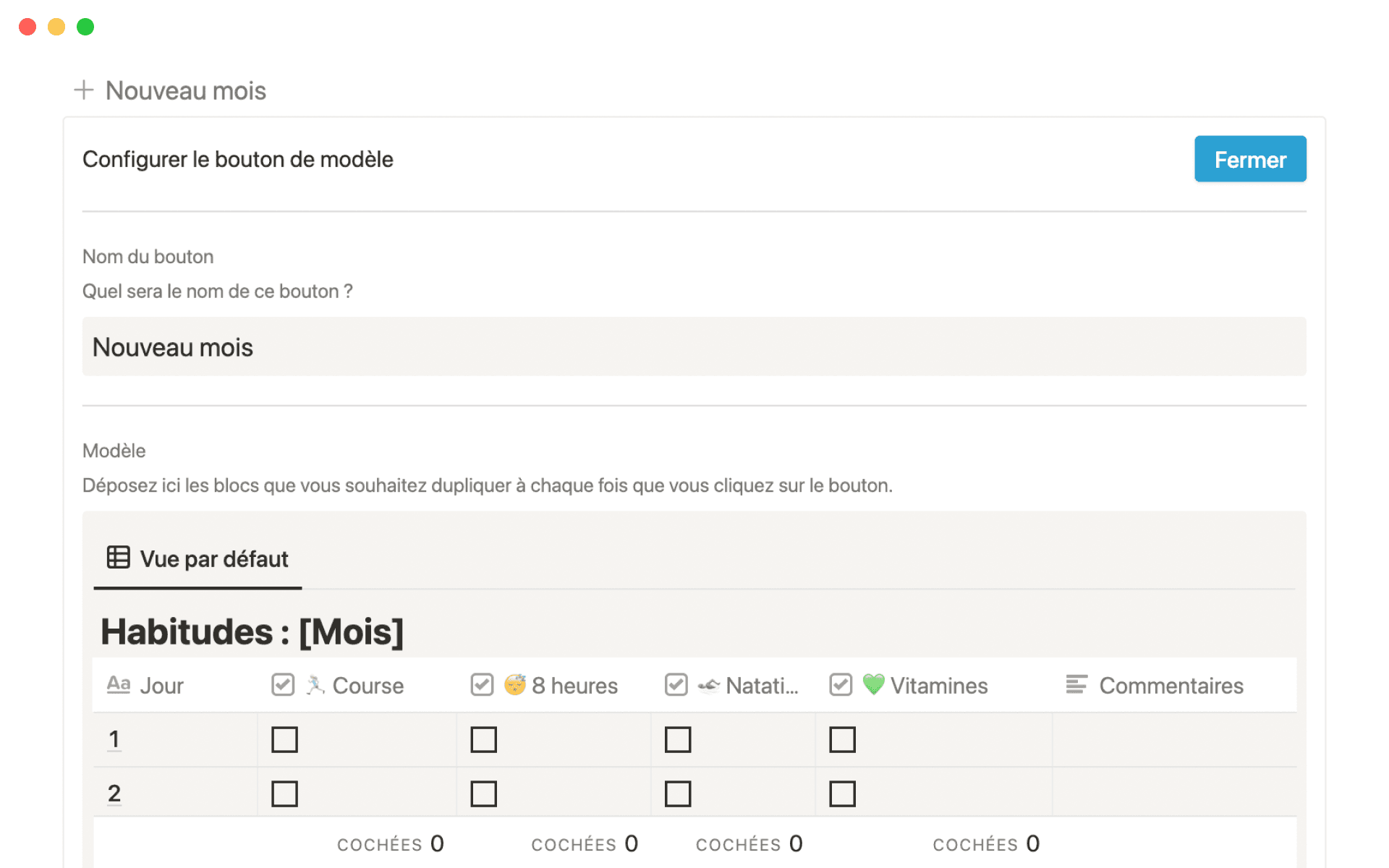 Reach your goals by creating a habit tracker in Notion