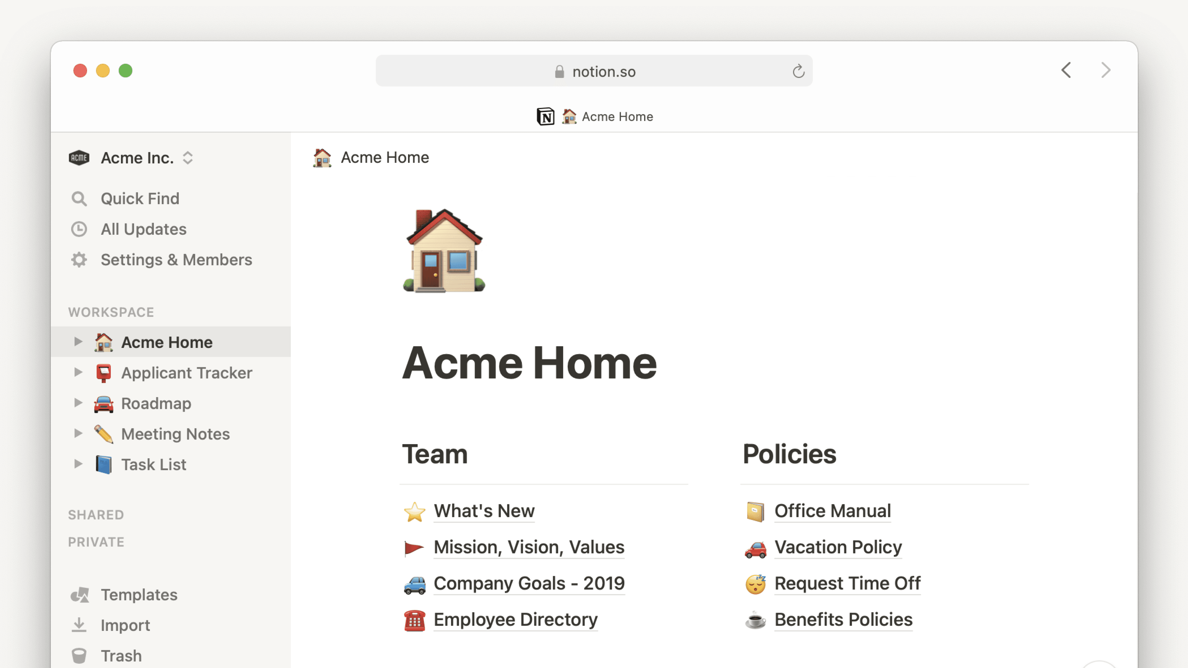 Notion para web - imagem principal