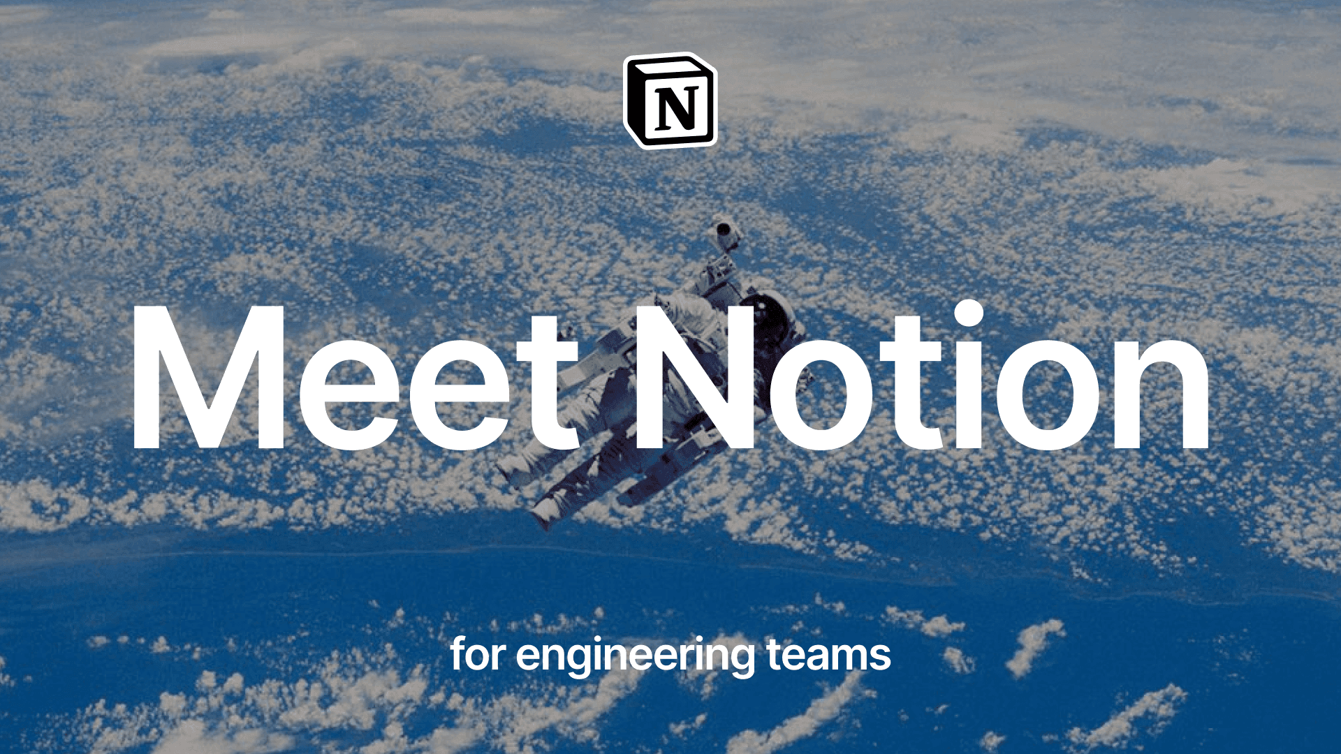 Meet Notion, for Engineering Teams