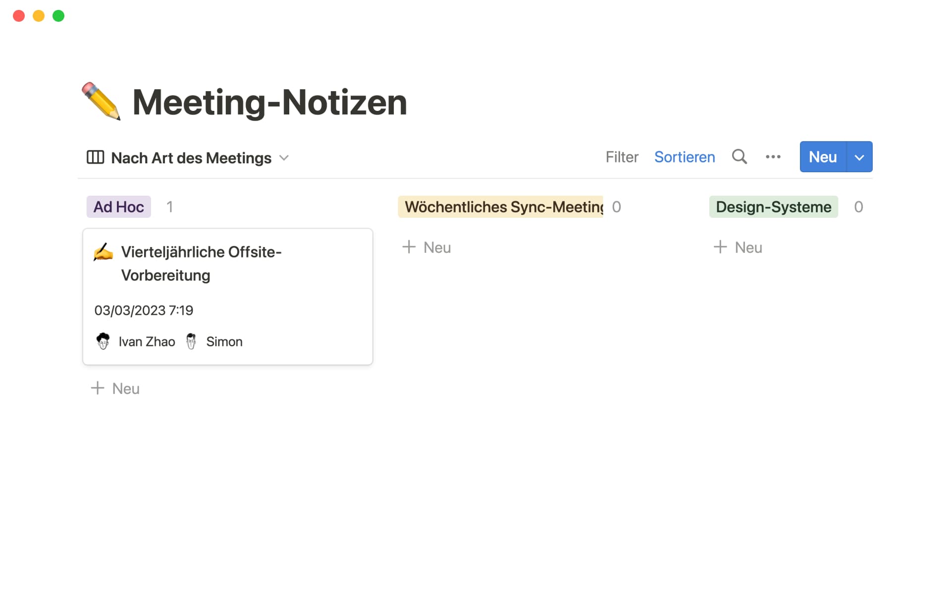Write and share detailed meeting notes so nothing slips through the cracks