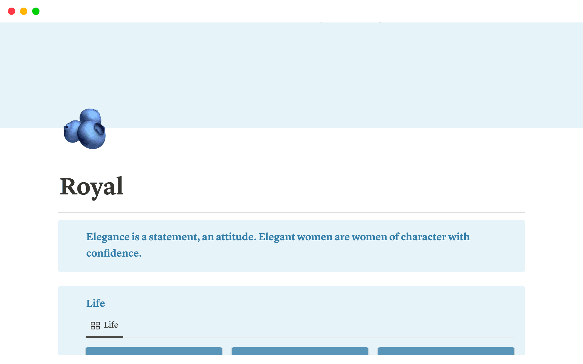 A video demonstrating how to use Notion for personal productivity management.
