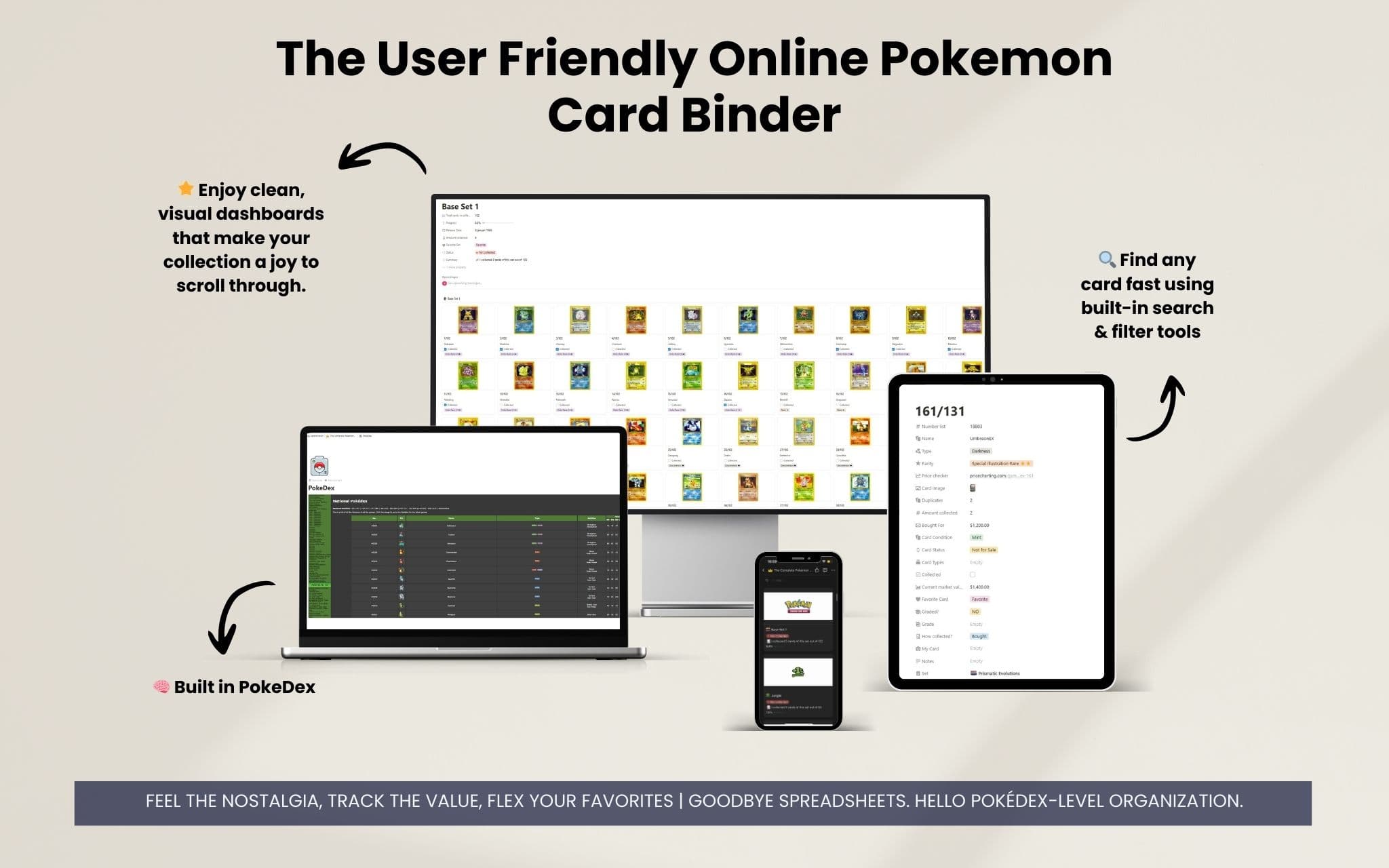 The Ultimate Pokemon Card Collector Template by Notionshark | Notion Marketplace The Ultimate Pokemon Card Collector Template by Notionshark | Notion Marketplace