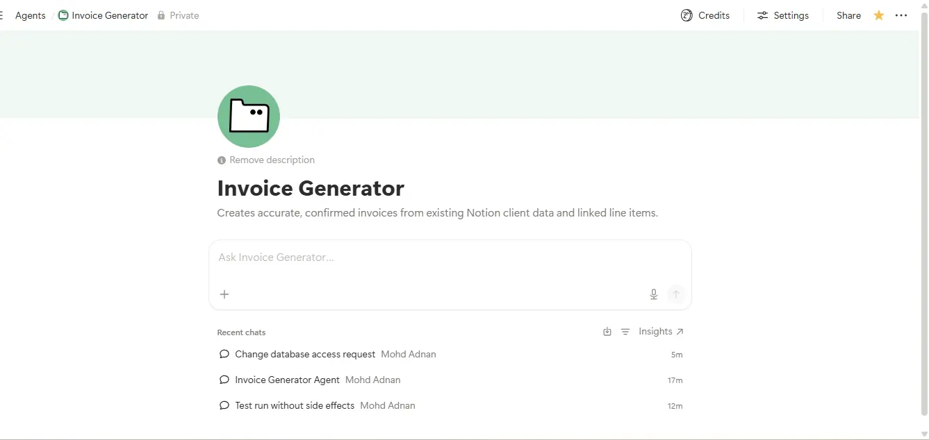 Invoice Generator