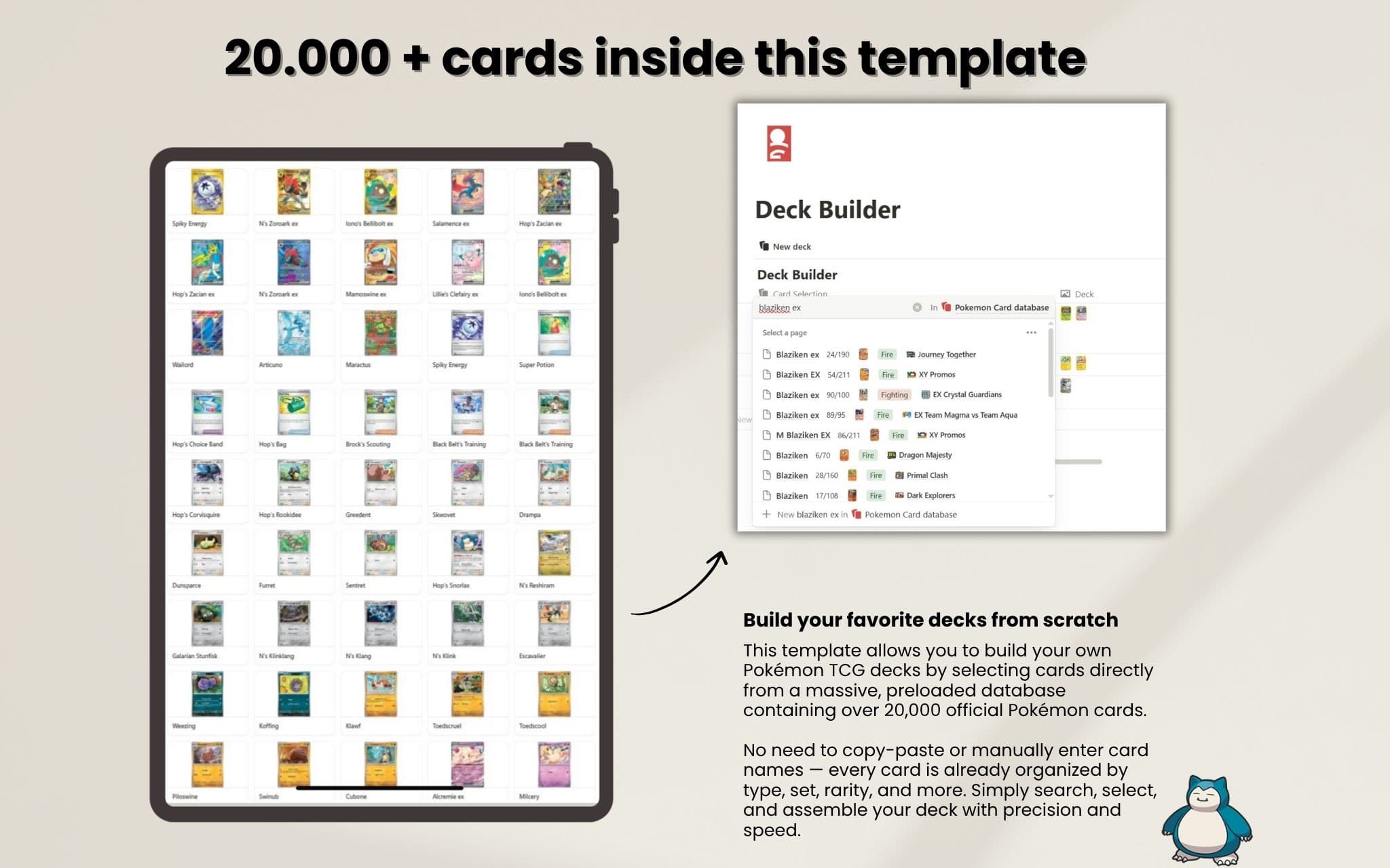 Pokemon TCG Deck Builder & Tournament Tracker Template by Notionshark | Notion Marketplace Pokemon TCG Deck Builder & Tournament Tracker Template by Notionshark | Notion Marketplace