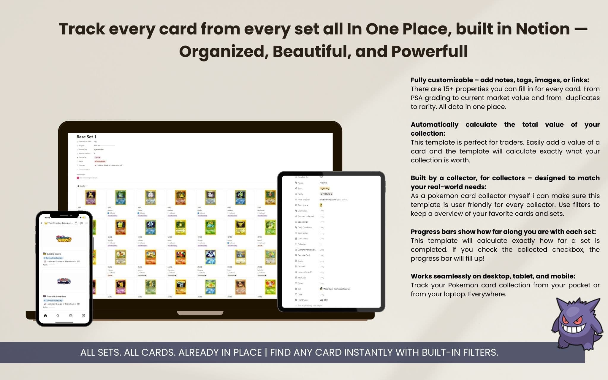 The Ultimate Pokemon Card Collector Template by Notionshark | Notion Marketplace The Ultimate Pokemon Card Collector Template by Notionshark | Notion Marketplace