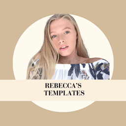 A profile image of Rebecca's templates