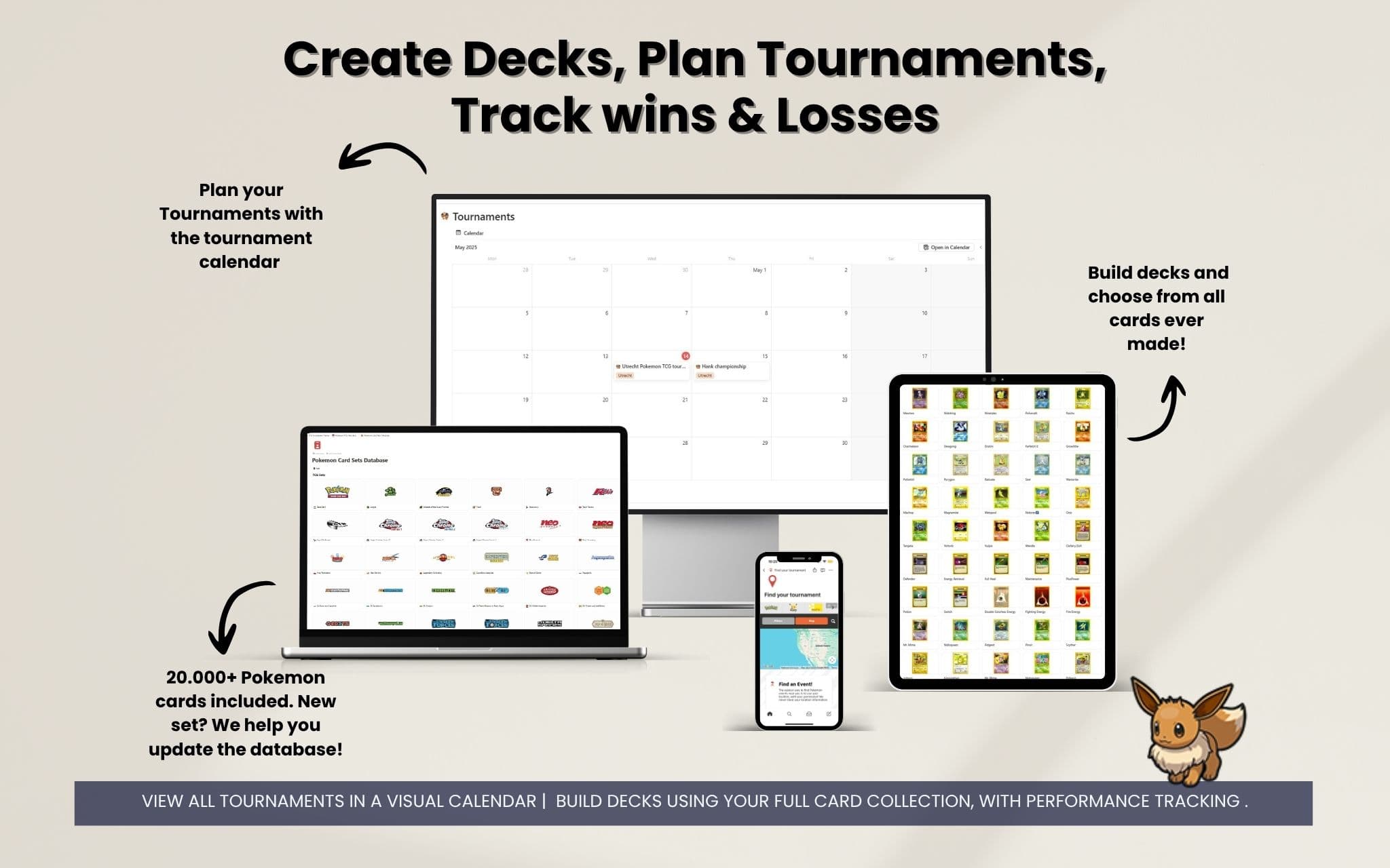 Pokemon TCG Deck Builder & Tournament Tracker Template by Notionshark | Notion Marketplace Pokemon TCG Deck Builder & Tournament Tracker Template by Notionshark | Notion Marketplace