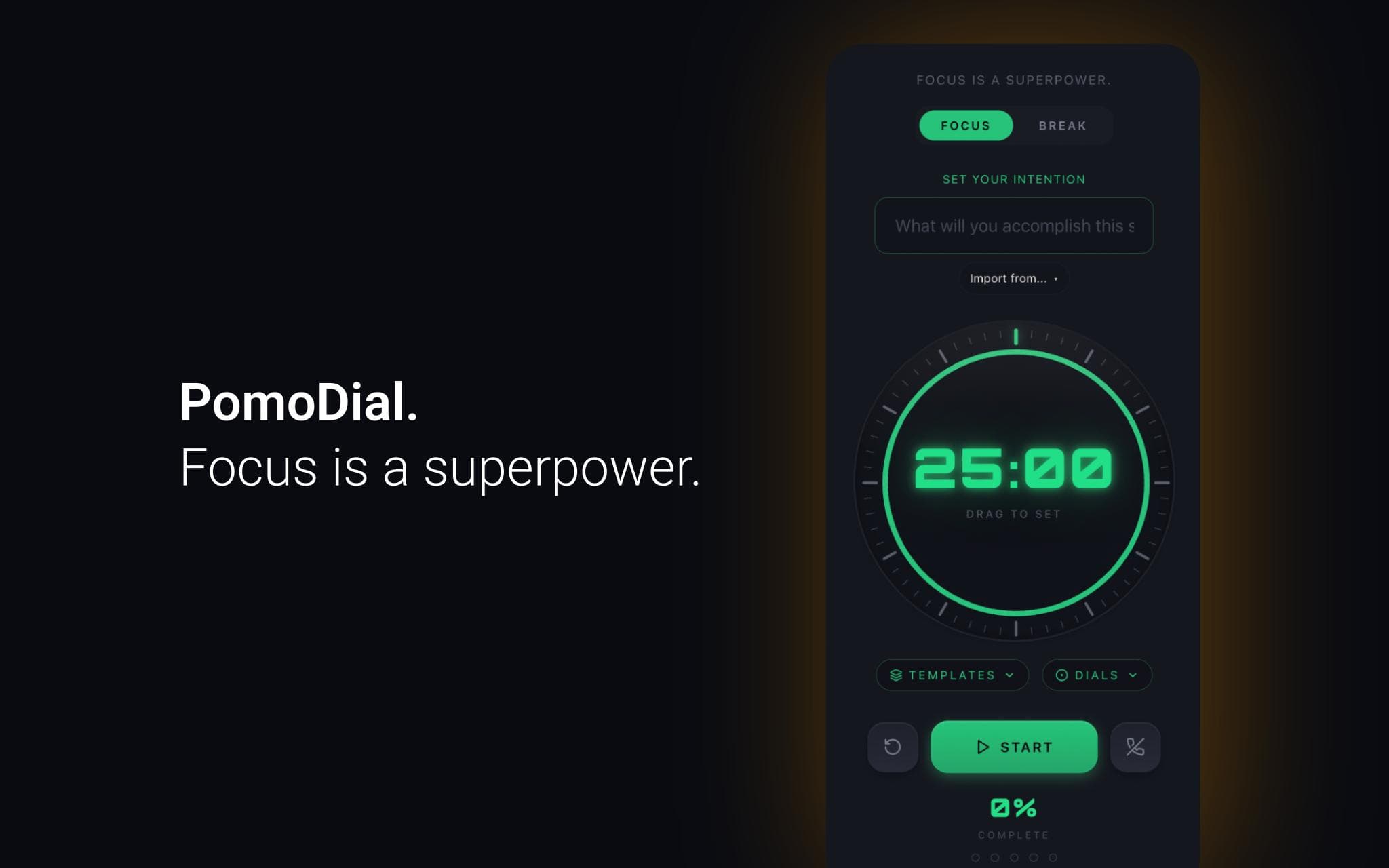 Start focused Pomodoro sessions from your Notion workspace.