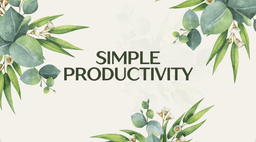 A profile image of Simple Productivity