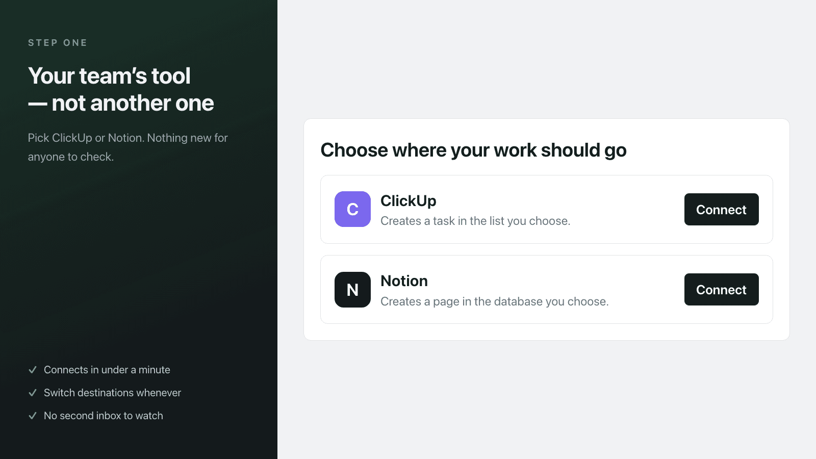 Turn Shopify orders, refunds, low stock and abandoned checkouts into Notion pages — automatically.