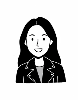 A profile image of flowing