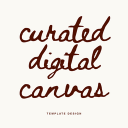 A profile image of Curated Digital Canvas