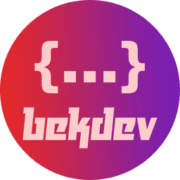 A profile image of bekdev