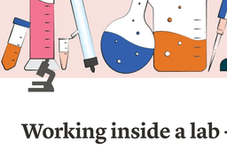 A profile image of PhD templates - working inside a lab