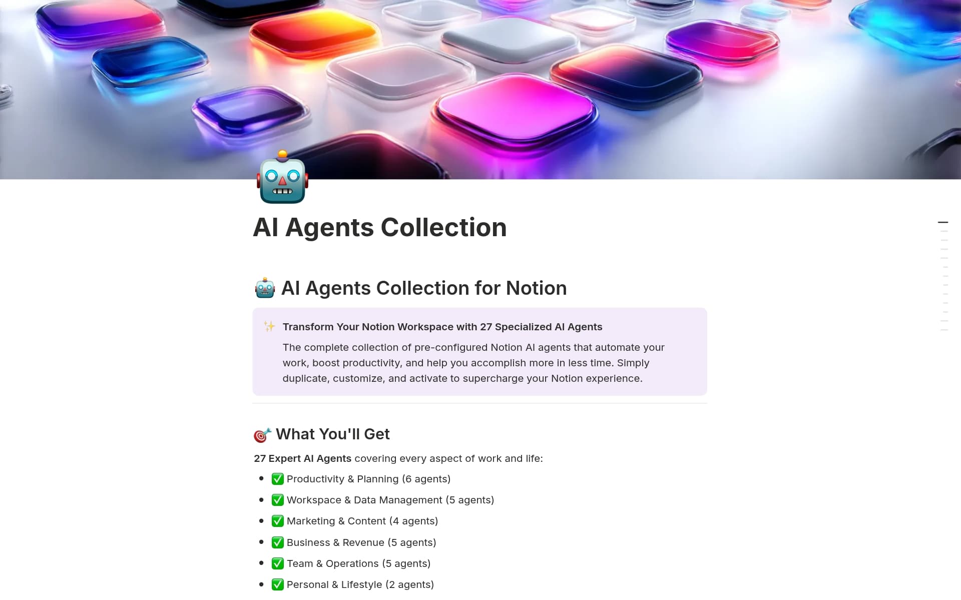 Various AI helper agents for different business functions