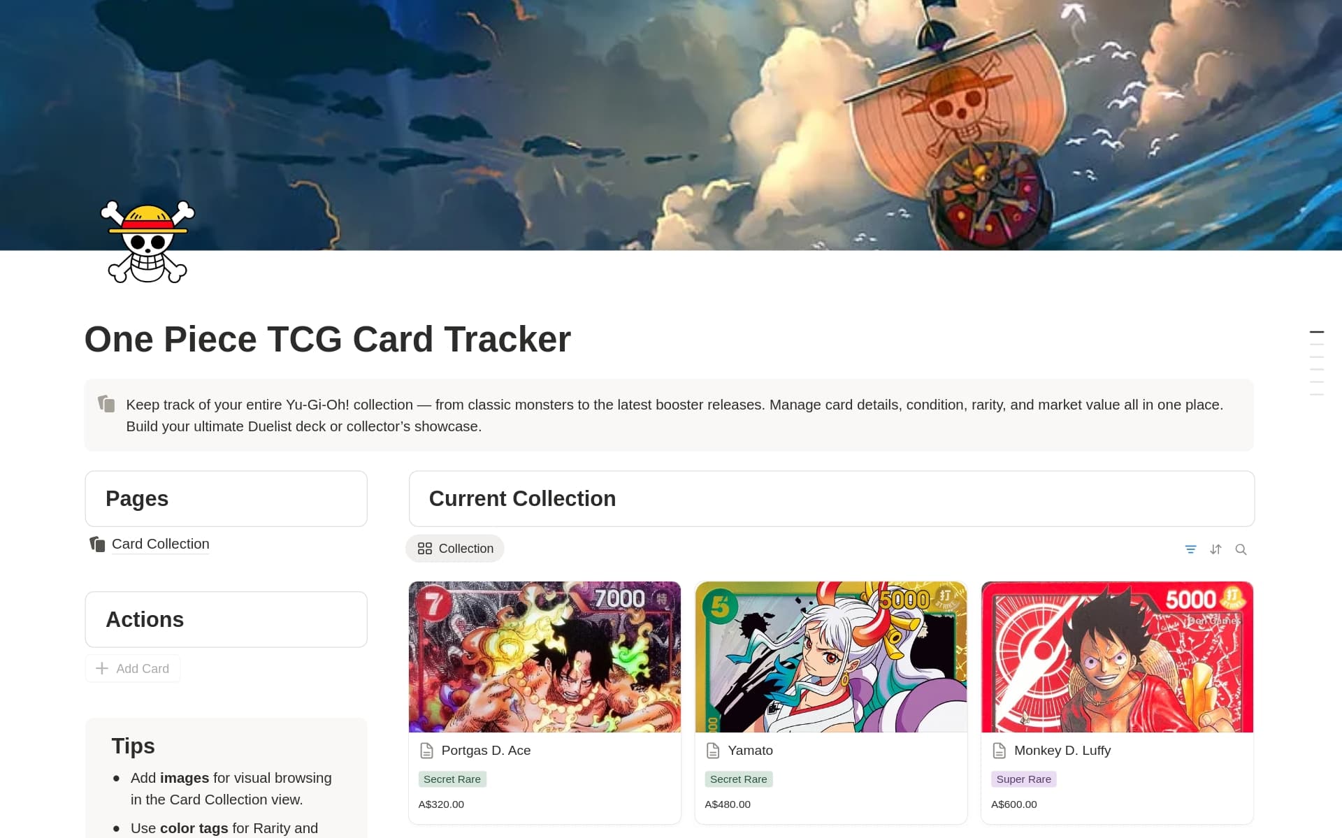 one piece tcg price tracker OP.TCG