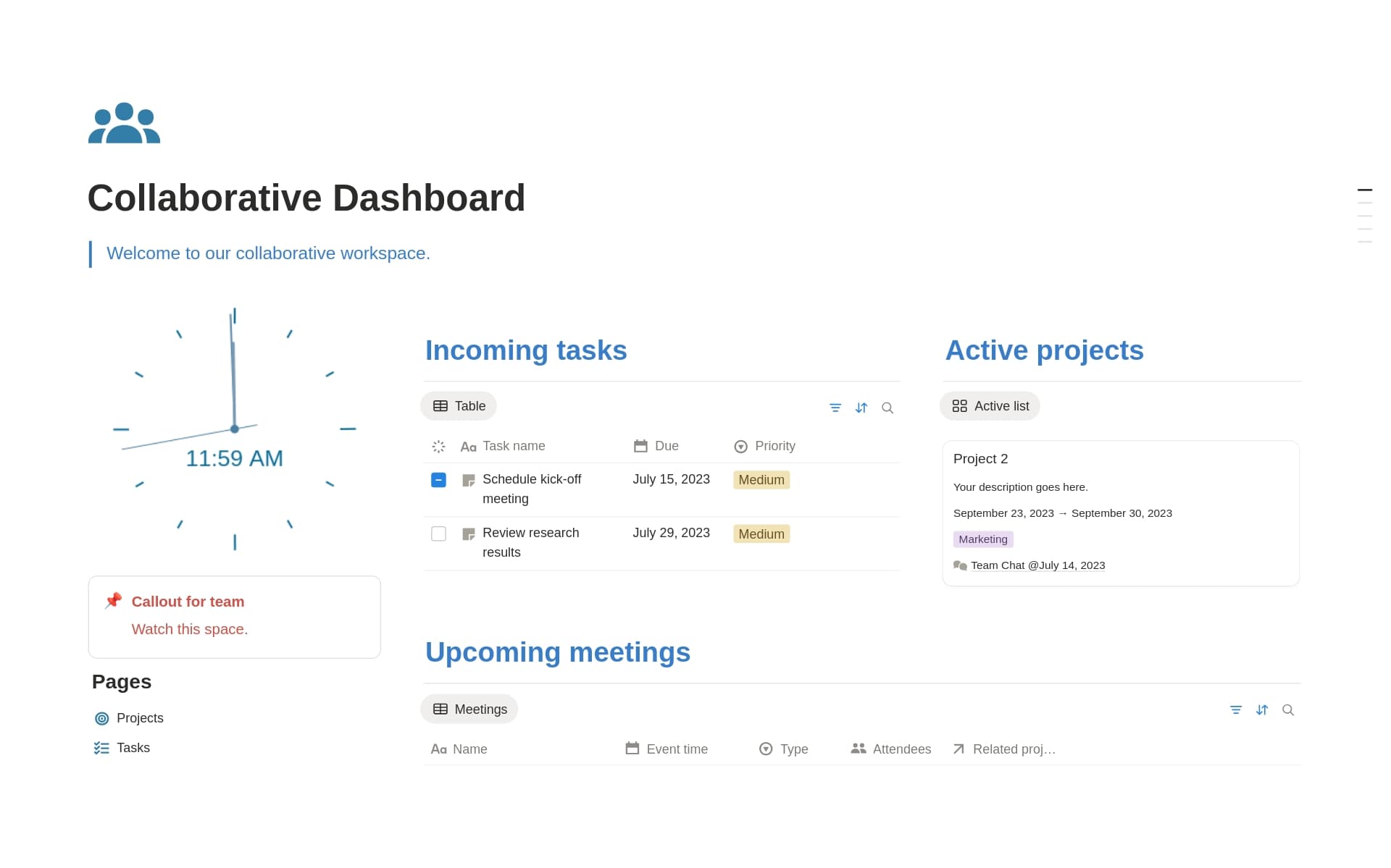 Remote Team Collaboration Hub Template by Hafsah I | Notion ...