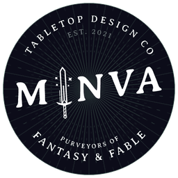 A profile image of Minva Tabletop Design Co