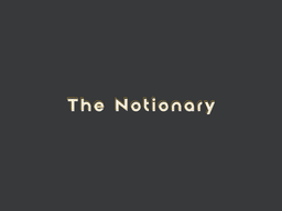 A profile image of TheNotionary