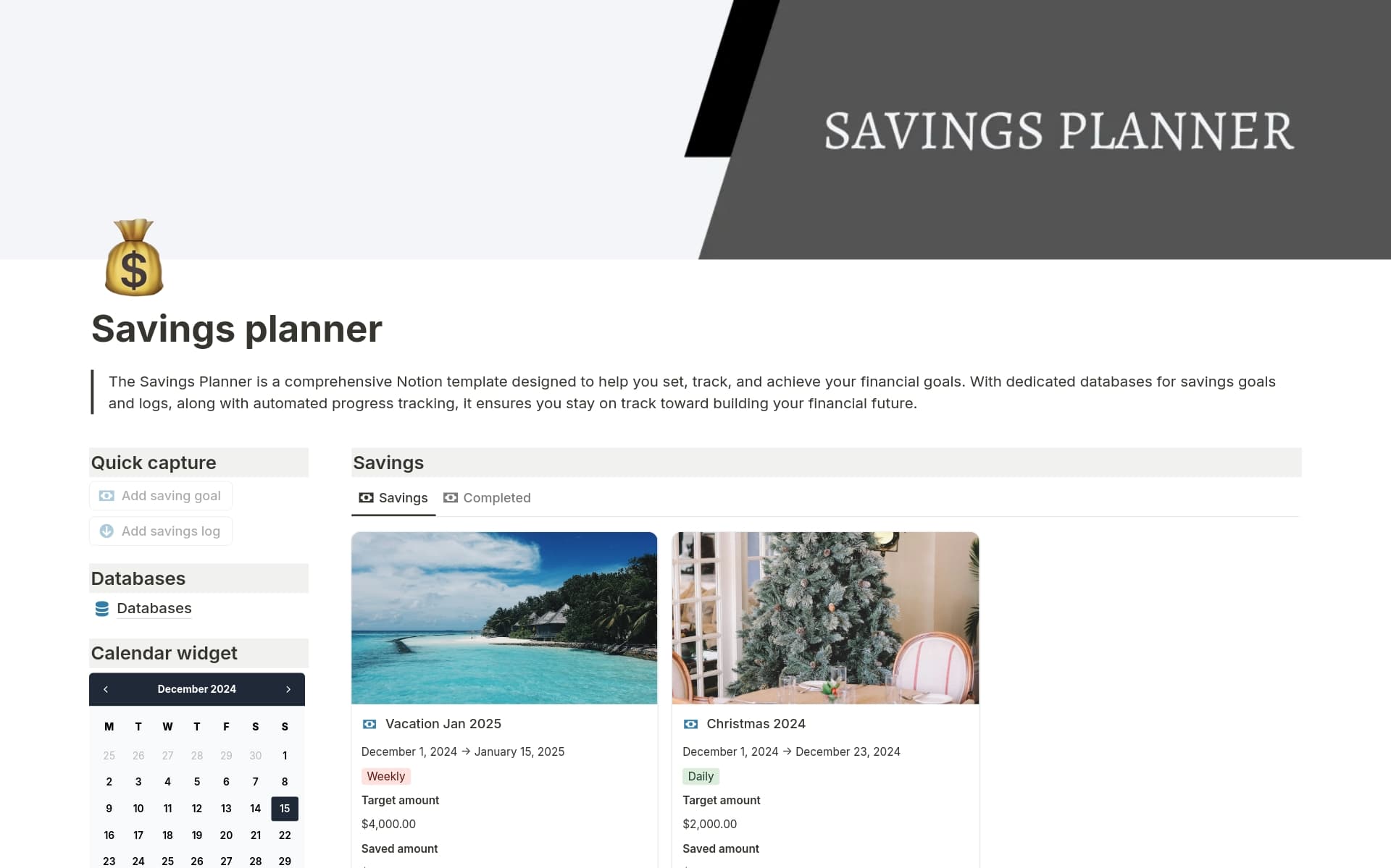 Savings Planner Template Notion Marketplace savings-planner-template-notion-marketplace