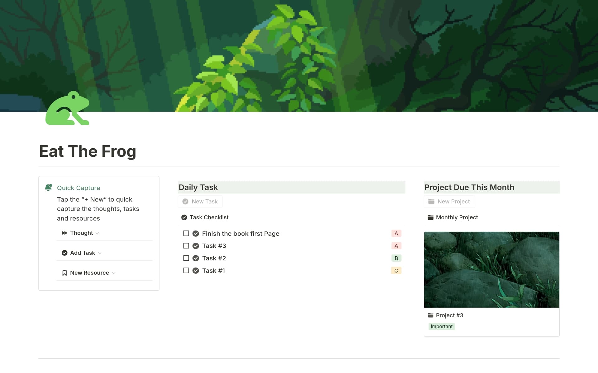Hey,
The Eat that Frog System™️ is a productivity and time management framework based on the principle of tackling your most challenging and important tasks first thing in the morning. Inspired by Brian Tracy's book "Eat That Frog!".