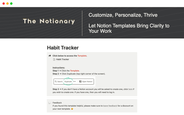 Habit Tracker