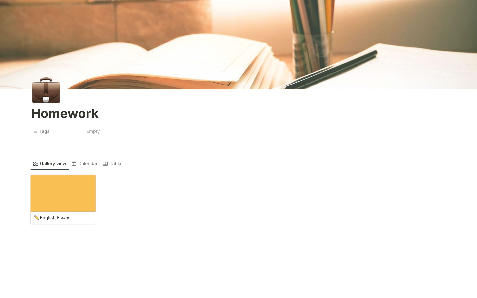 Drafting Homework Example Homework Draft Template | Notion Marketplace
