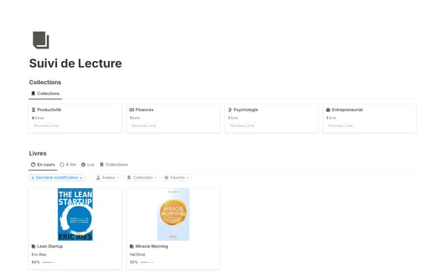 Suivi de Lecture