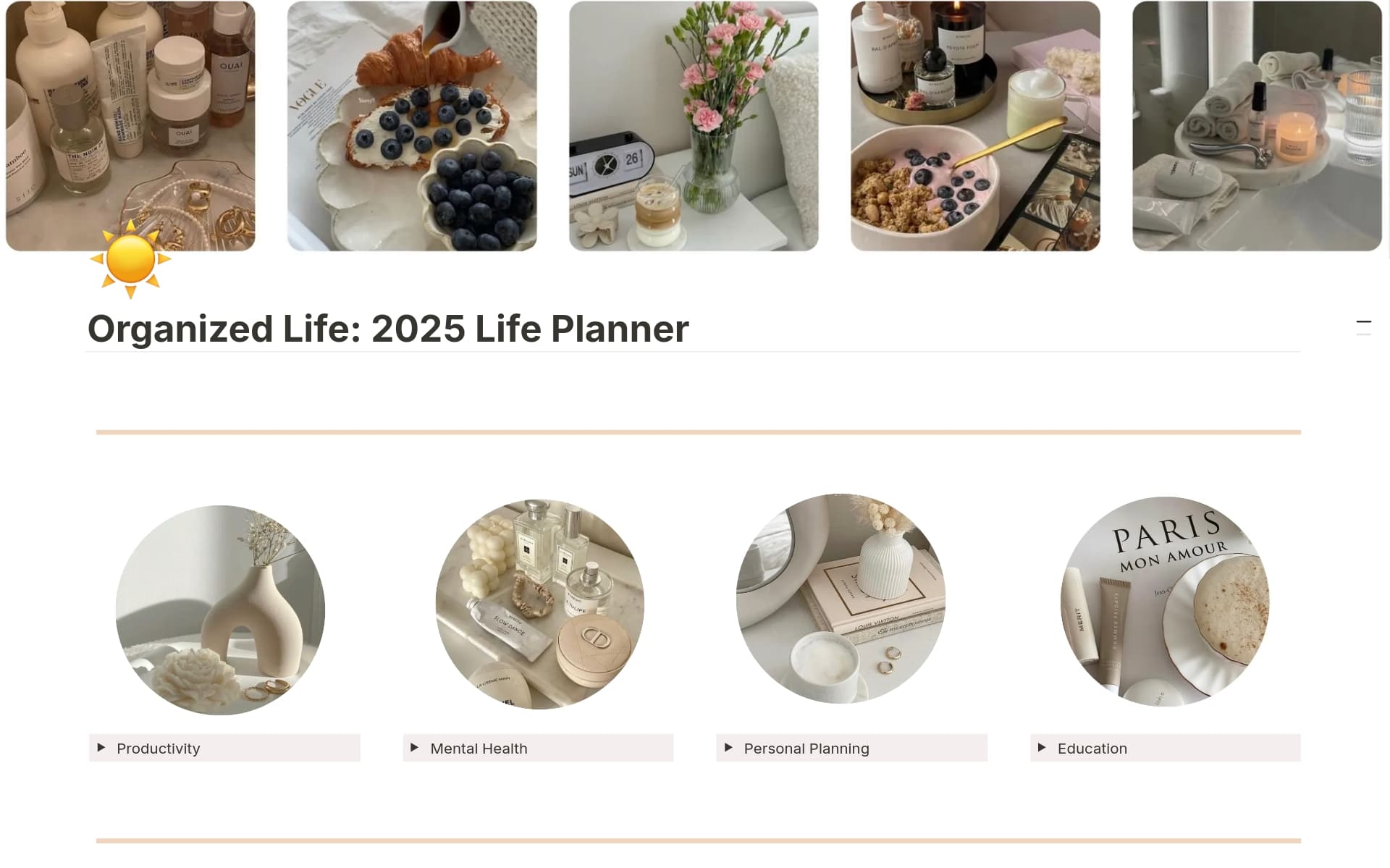 Ultimate Life Planner Template Notion Marketplace