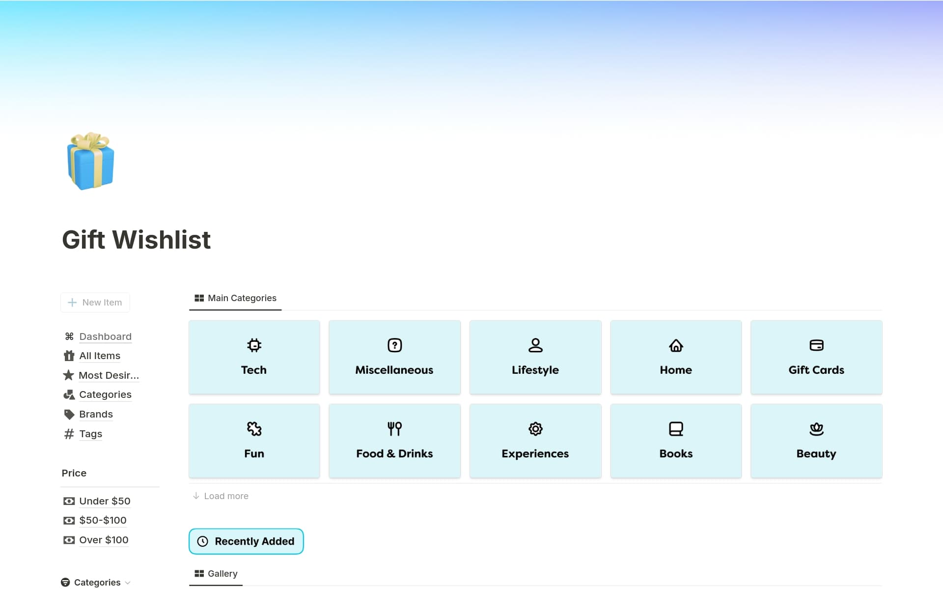 Image for top-9-free-gift-ideas-templates-in-notion