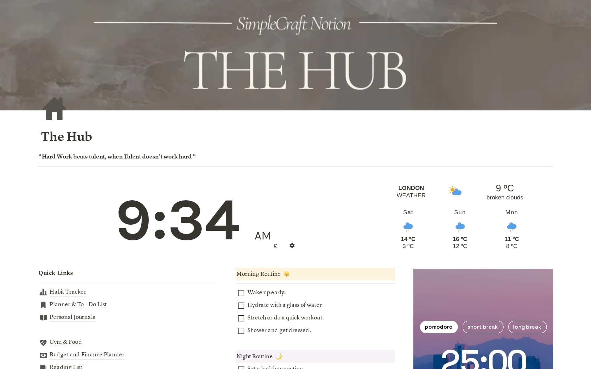 Ultimate Brain Template by Noor Sportiva | Notion Marketplace