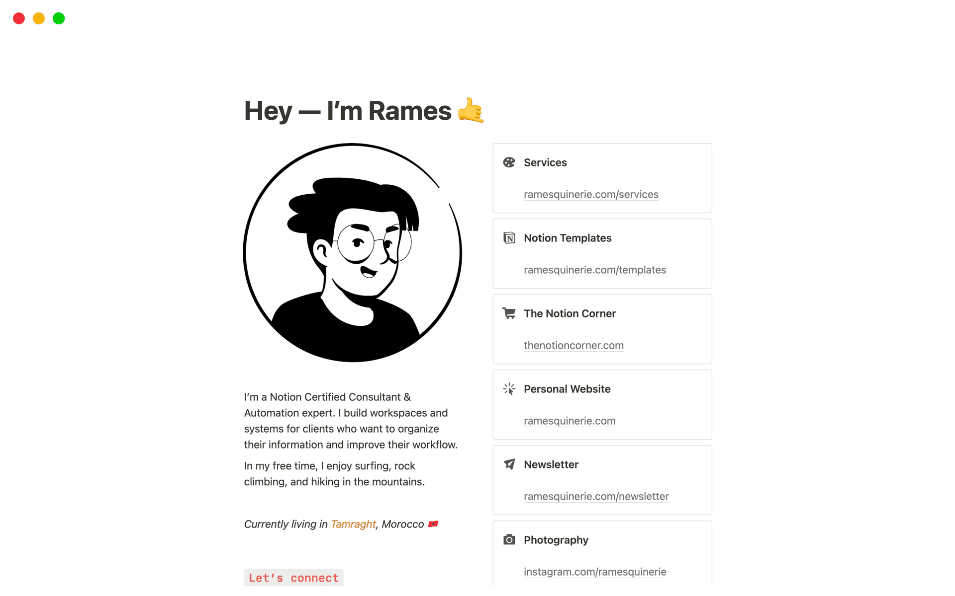 10+ Best Link in Bio Free Notion Templates 8 10+ Best Link in Bio Free Notion Templates